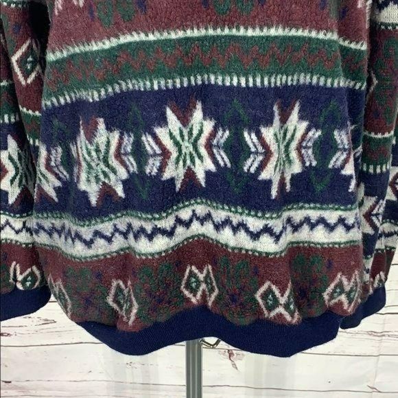 Jeans Wear Indian Aztec‎ tribal Western Fleece Pullover size XL - Picture 8 of 11